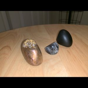 Shiny ring, set of three